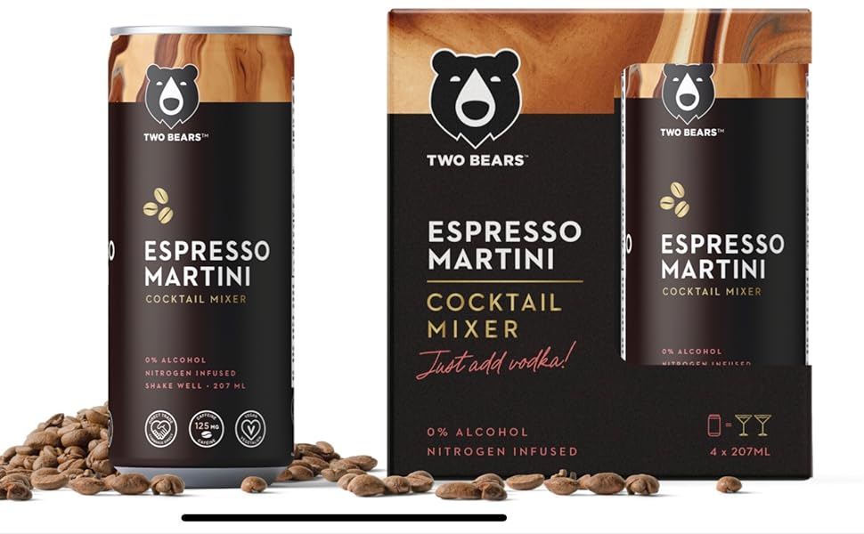 Two Bears Espresso Martini Mix
