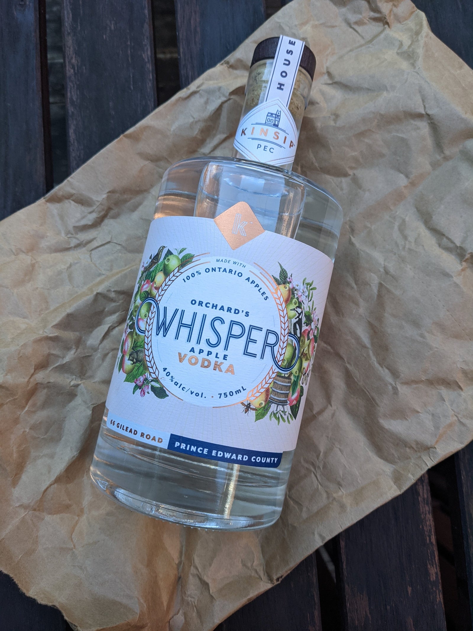 Orchard's Whisper Apple Vodka