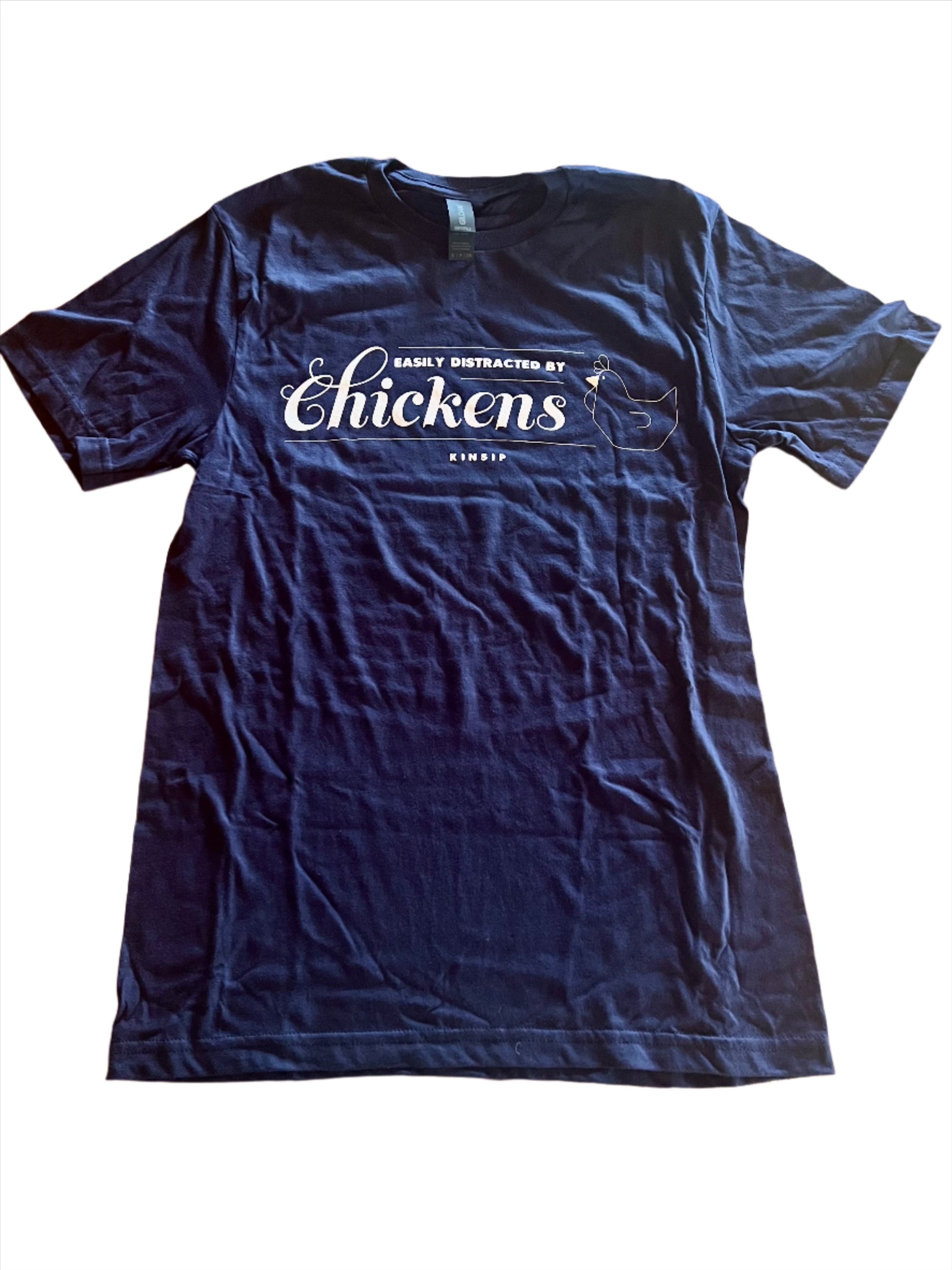 "Easily Distracted by Chickens" T-Shirt