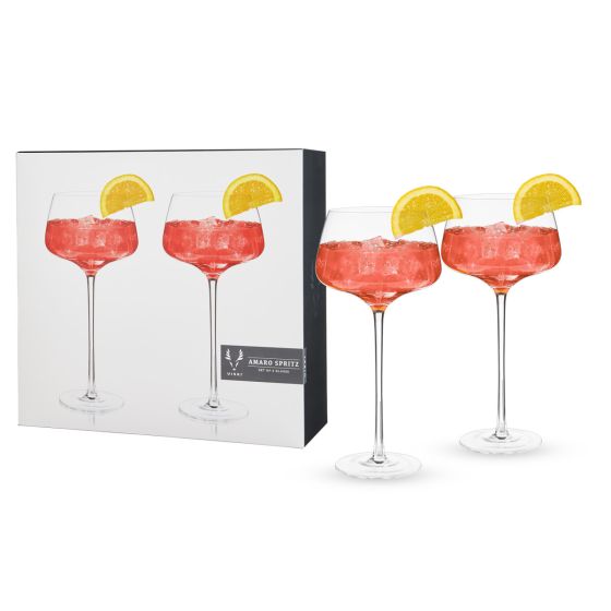 Viski Amaro Spritz Glasses