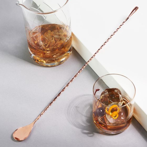 Copper Weighted Barspoon by Viski