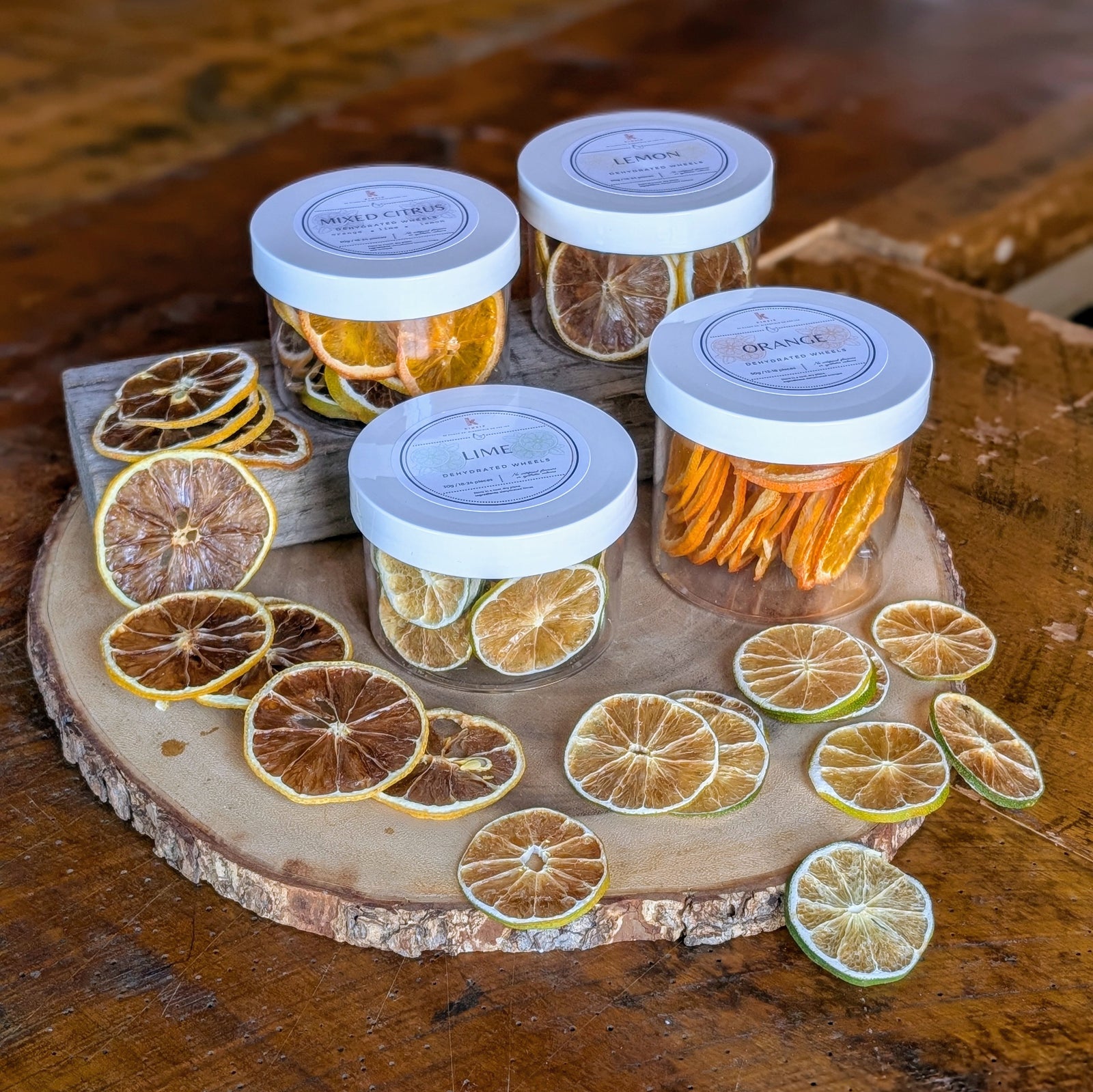 Dried Citrus Wheels