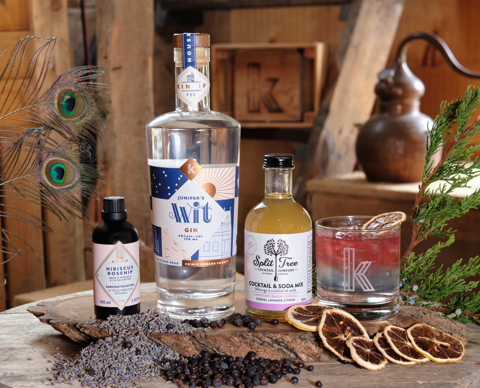 "The Lemon Lavender Gin Fizz" Gift Set