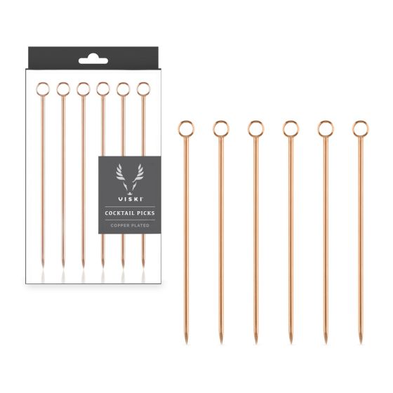 Copper Cocktail Picks - Viski - Kinsip House of Fine Spirits
